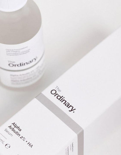 The Ordinary Alpha Arbutin 2% + HA Ideal for Uneven Skin Tone, Dryness