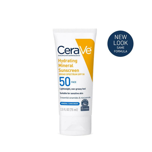 CeraVe-Hydrating Mineral Sunscreen SPF 50 Face Lotion 75ml