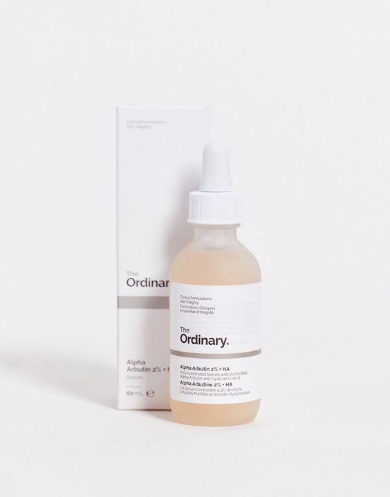 The Ordinary Alpha Arbutin 2% + HA Ideal for Uneven Skin Tone, Dryness