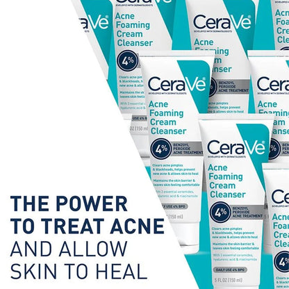 CeraVe-Acne Foaming Cream Cleanser