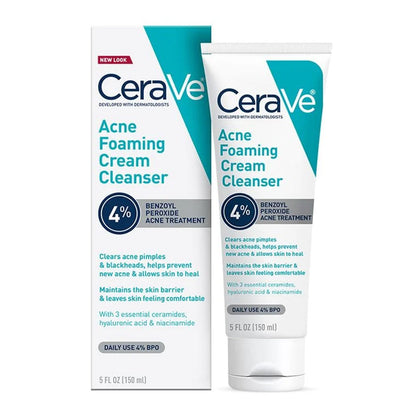 CeraVe-Acne Foaming Cream Cleanser