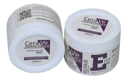 CeraVe Keratin Vitamin E Repair Therapy E02 Hair Mask - 500ml