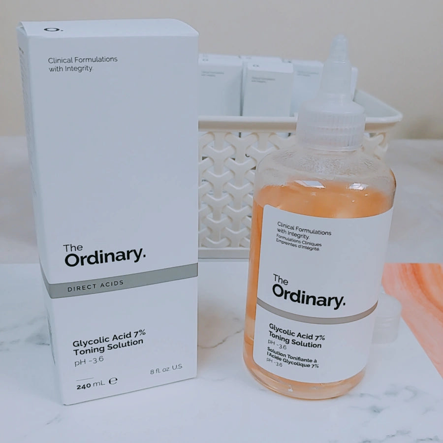 The Ordinary Glycolic Acid 7% Toning Solution - Ideal for Bright, Smooth Skin