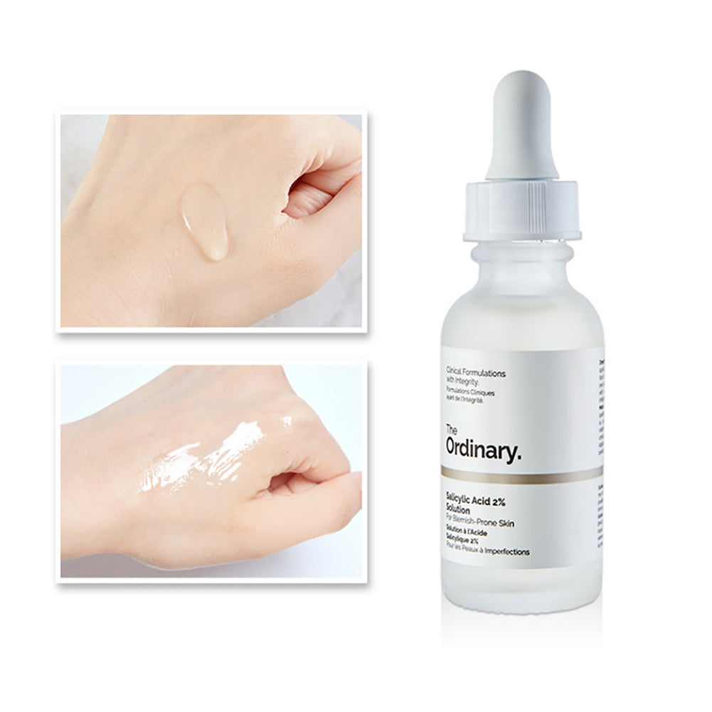 The Ordinary Salicylic Acid 2% Solution - Ideal for Acne, Scars and Darkspots